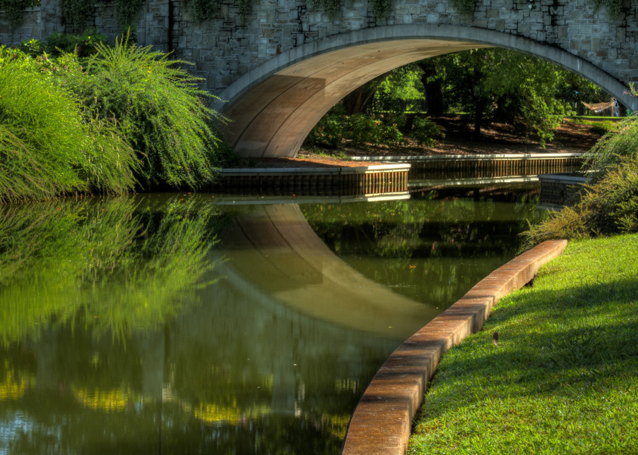 Fine Art Photographs of Norfolk Bridge Reflections by Michael Pucciarelli