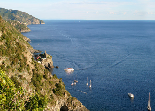 Bound for Port - Vernazza - Italy