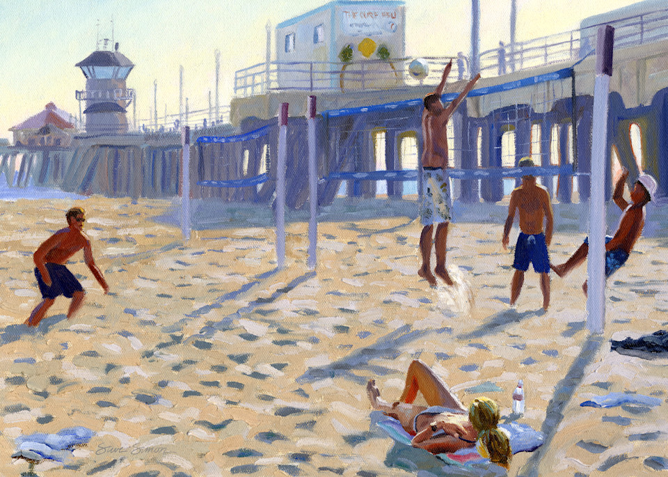 Huntington Volleyball on the Beach