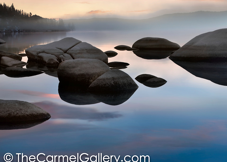 "Sunset Reflections" | Lake Tahoe Fine Art Prints by Elizabeth Carmel, The Carmel Gallery 