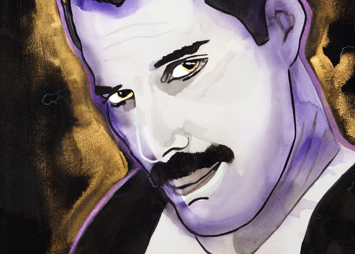 Freddie Mercury Art | William K. Stidham - heART Art