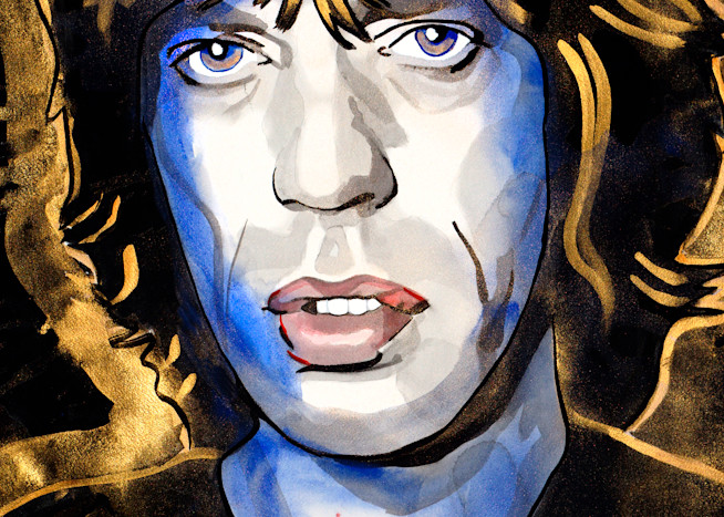 Mick Jagger Art | William K. Stidham - heART Art