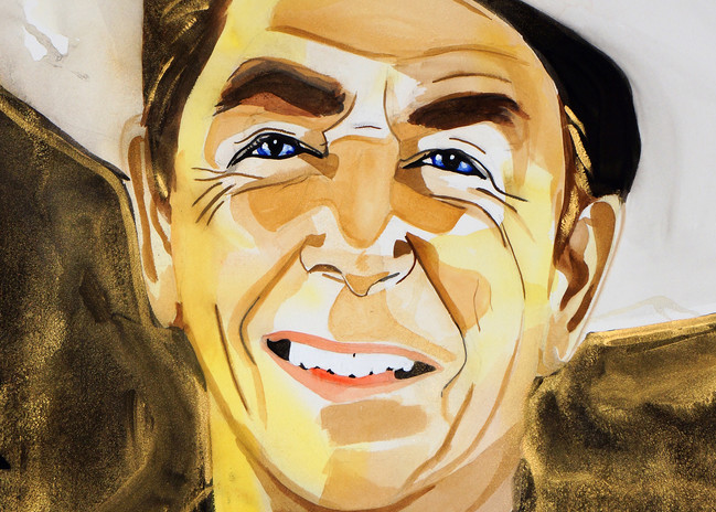 Ronald Reagan Art | William K. Stidham - heART Art
