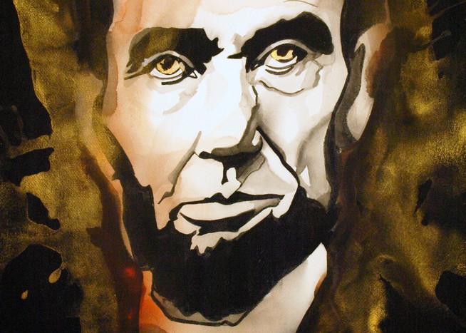 Abe Lincoln Art | William K. Stidham - heART Art