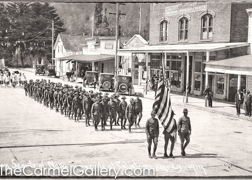 Boy Scout Parade Calistoga 1919
