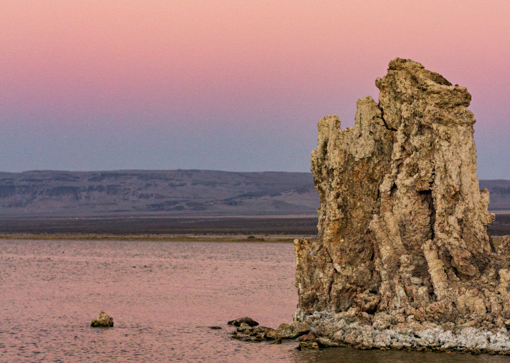 Pink Mono Lake Sunset Photograph for Sale as Fine Art