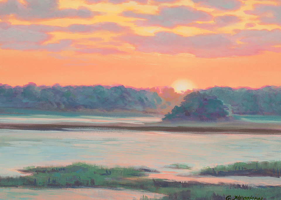 Sunset on Amelia River | Zen Landscapes | Gordon Meggison IV