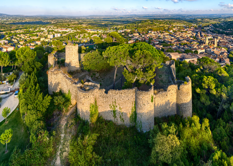 Chateau De Clermont Clermont L'herault France Photography Art