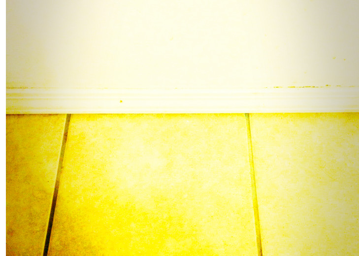 floor, tile, postmodern, photograph, yellow