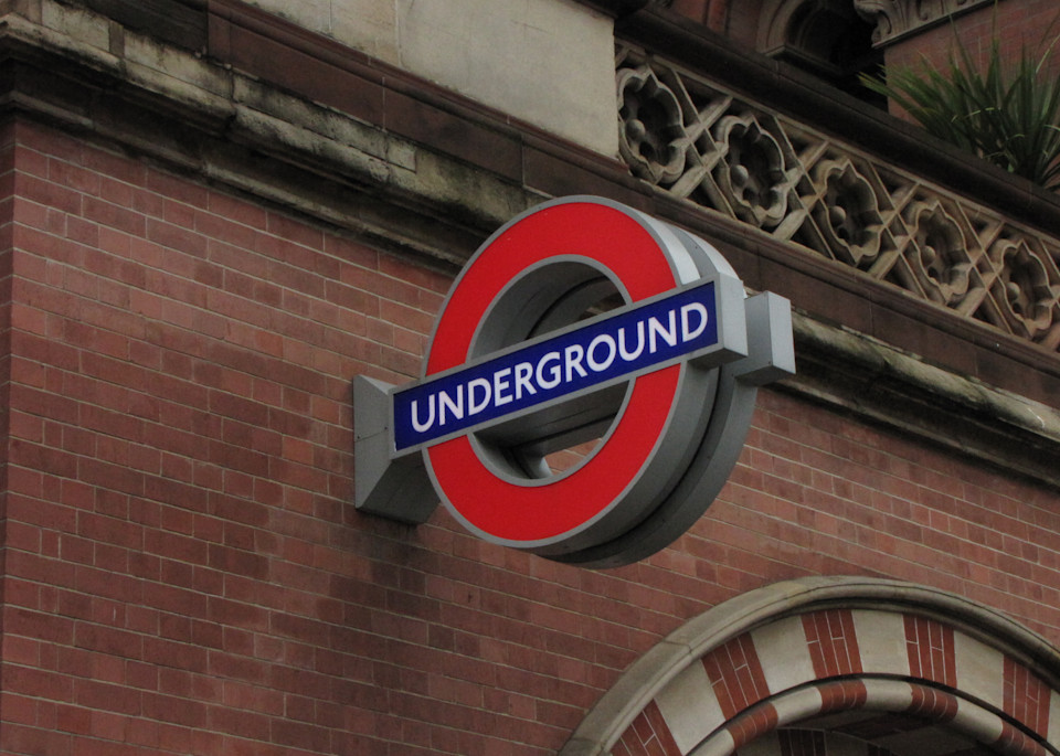Tube Sign London #1 Photography Art | Photoissimo - Fine Art Photography
