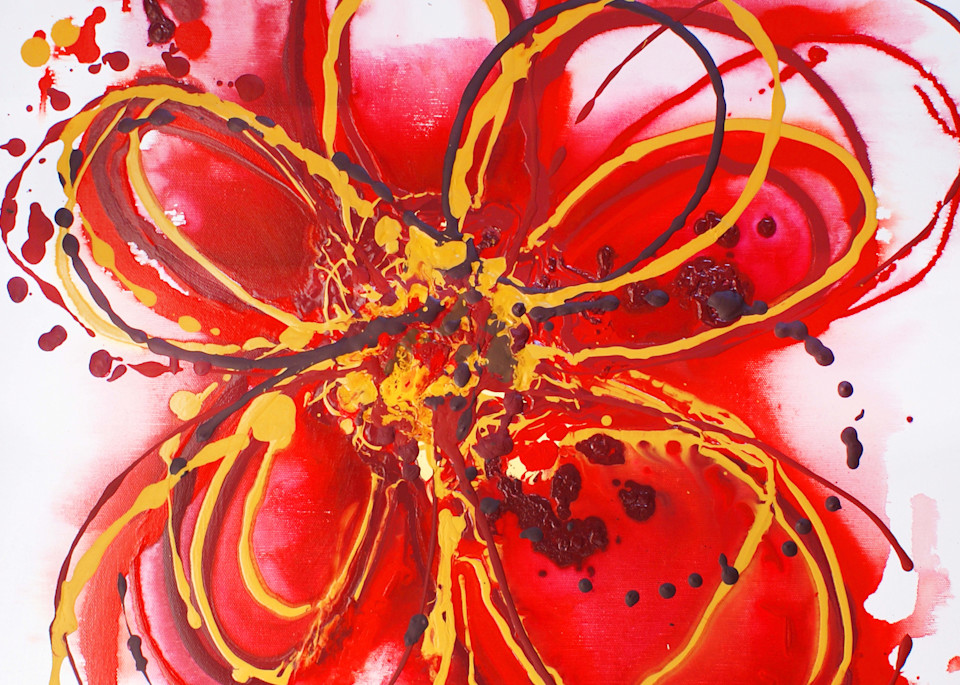 Summer Flower Splash 28 Art | Irena Orlov Art