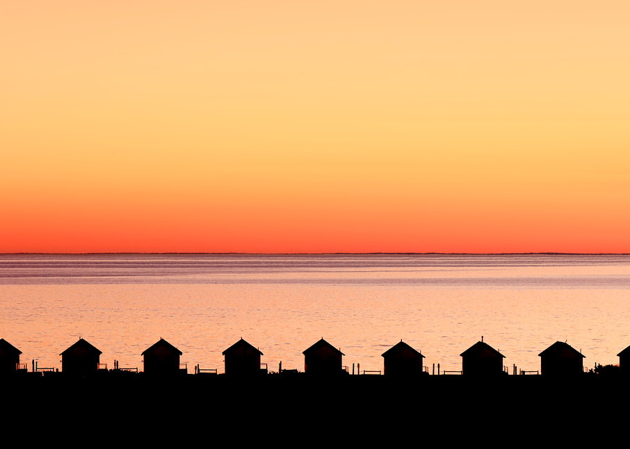 "Dusk on the Bay" Provincetown, Cape Cod Days Cottages Sunset Photograph