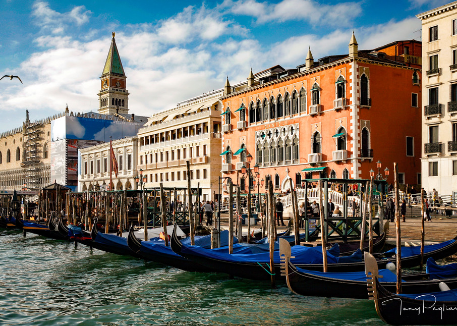 Venice Promenade   Riva Degli Schiavoni Art | Tony Pagliaro Gallery