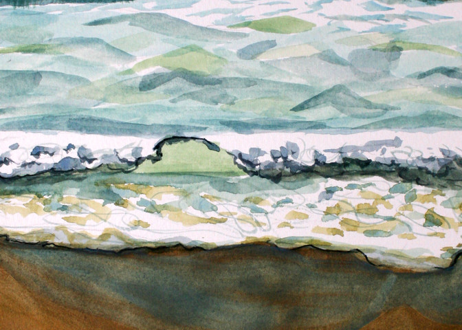 Outer Banks Wave art for Sale