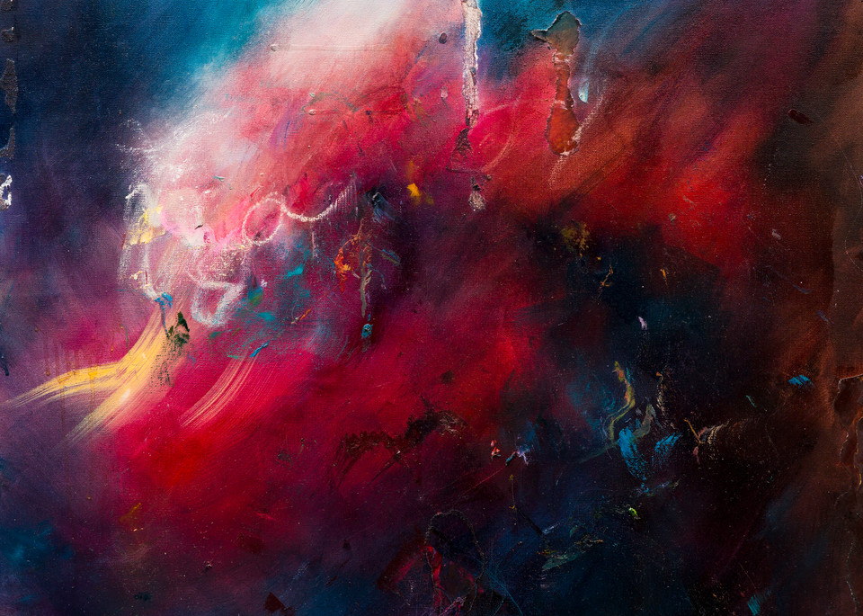 The Uproar - Contemporary Abstract Ocean Painting | Samantha Kaplan
