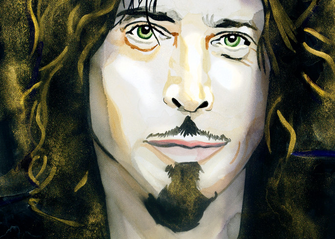 Chris Cornell   Soundgarden/Audio Slave Art | William K. Stidham - heART Art