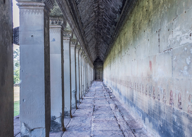 The breezeway | Angkor Wat | Susan J Photography