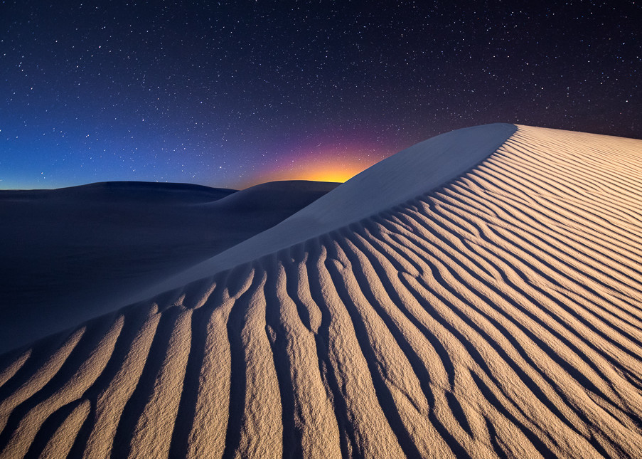 Blue Hour at White Sands Photograph for Sale as Fine Art