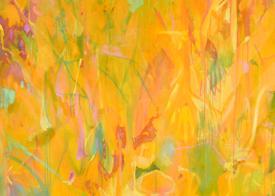 Indian Summer Painting by Wet Paint NYC Artist Ari Lankin