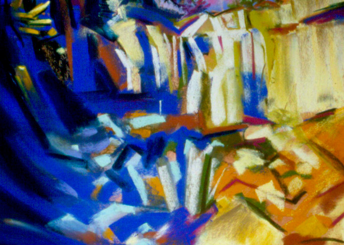 landscape painting
central oregon
paulina falls