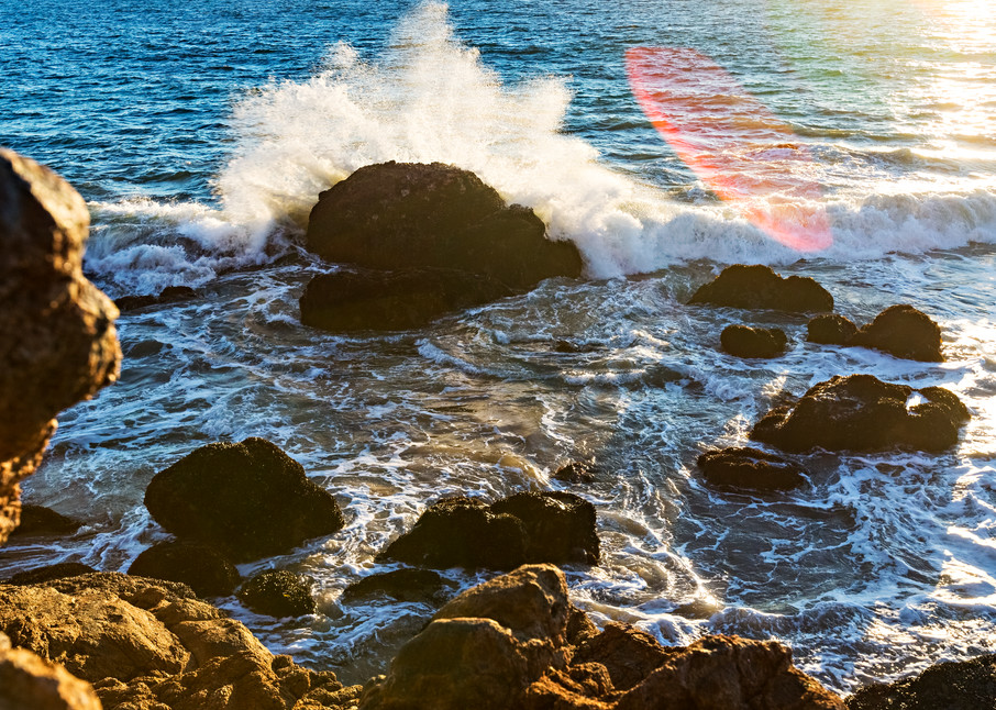 Crashed Waves At Point Dume Photograph For Sale As Fine Art