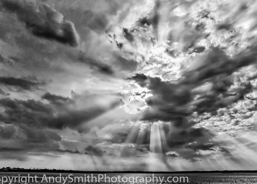 fine art photograph, storm clouds over Cape May