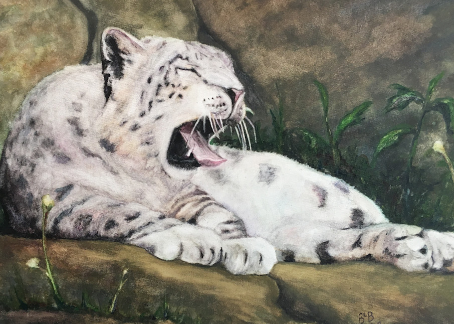 Snow Leopard for 12x18