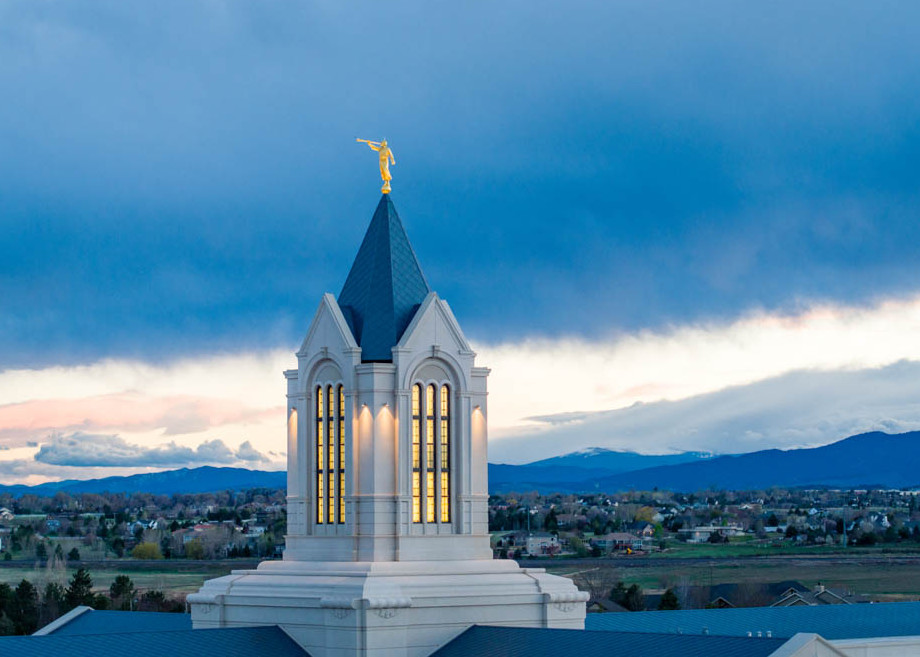 Fort Collins Temple - The Top