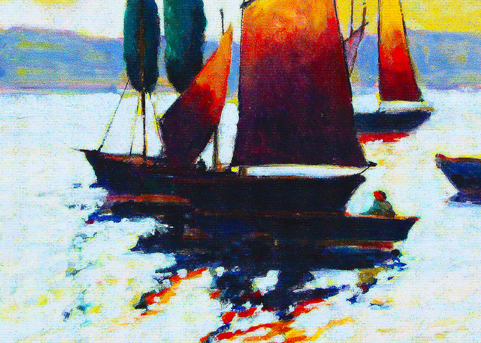 Sunny Sailing Art | Charles Wallis