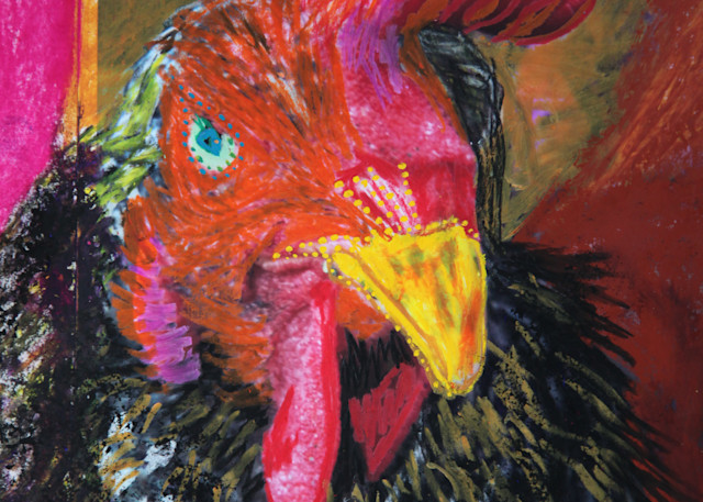 Big Chicken Art | Pam White Art