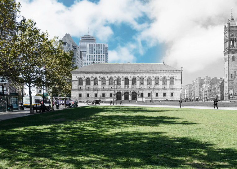 Boston Public Library, Copley Square Art | Mark Hersch Photography