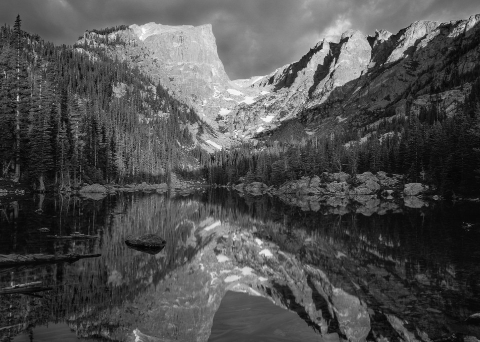 B&W art photos of Rocky Mountain moments by James Frank