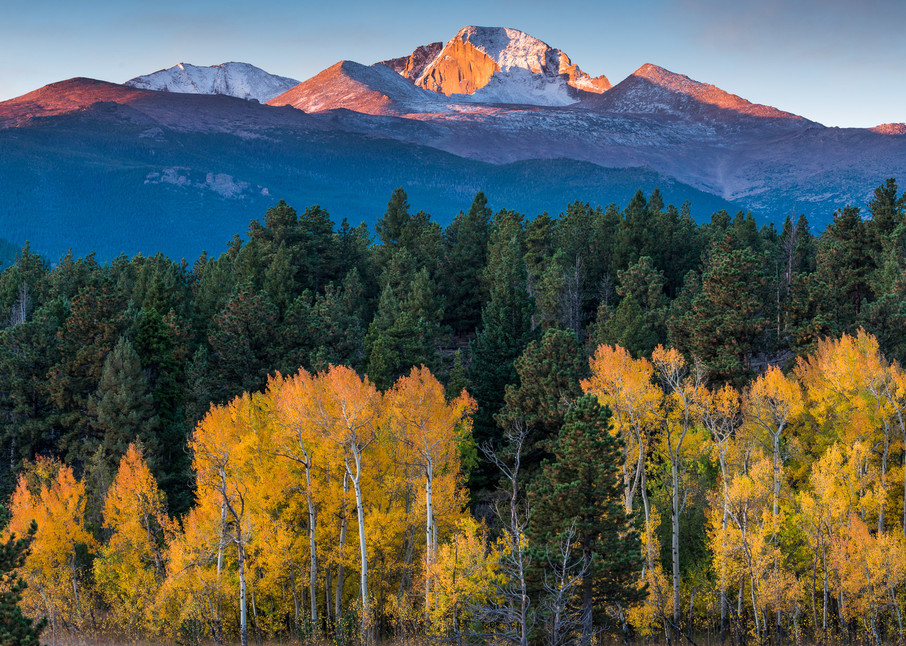 Rocky Mountain art of Longs Peak by Colorado photographer James Frank