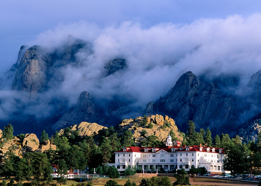 Fine art photography of the Stanley Hotel in Colorado by James Frank 