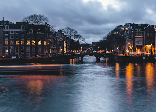 Amsterdam In The Winter Photography Art | Sandra Jasmin Photography
