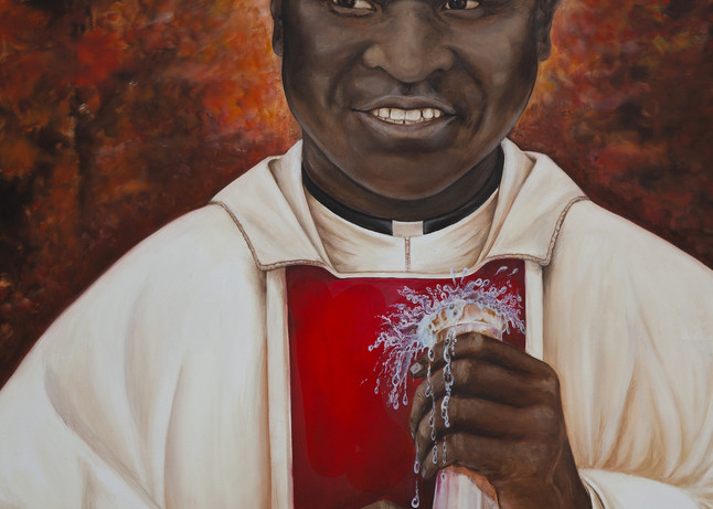 How to Bring Water to Africa  Buy Art Prints of Father Peter