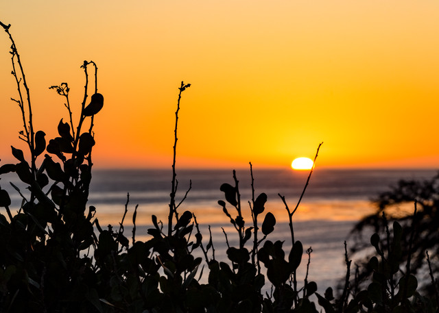 Sunset at Leo Carrillo State Park Photograph For Sale As Fine Art