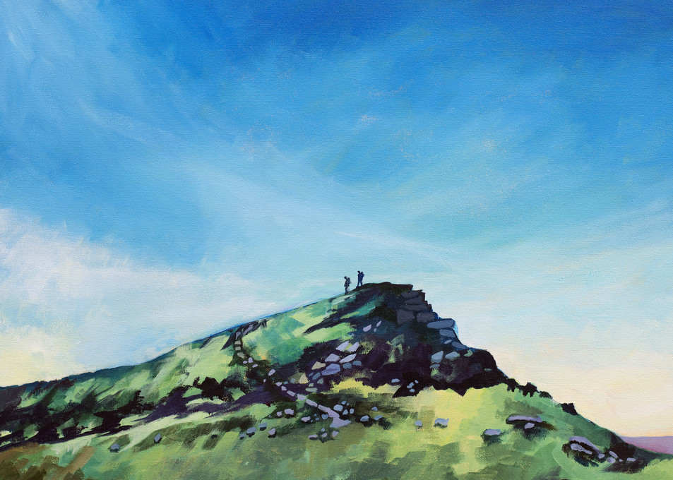 Crickhowell Table Mountain Art prtint