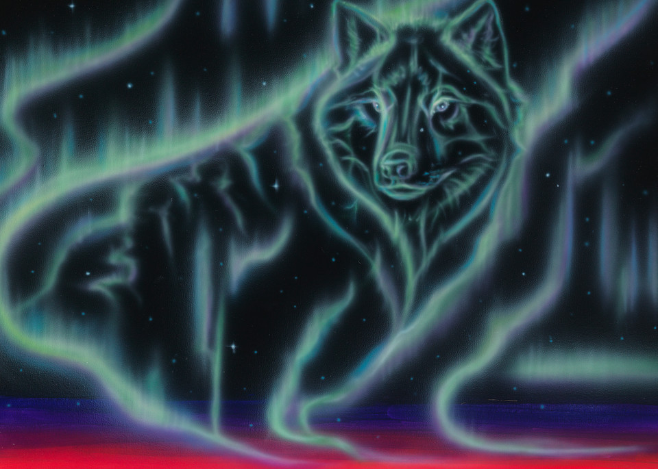 Sky Dance   Wolf Spirit Art | Keller Rempp Art