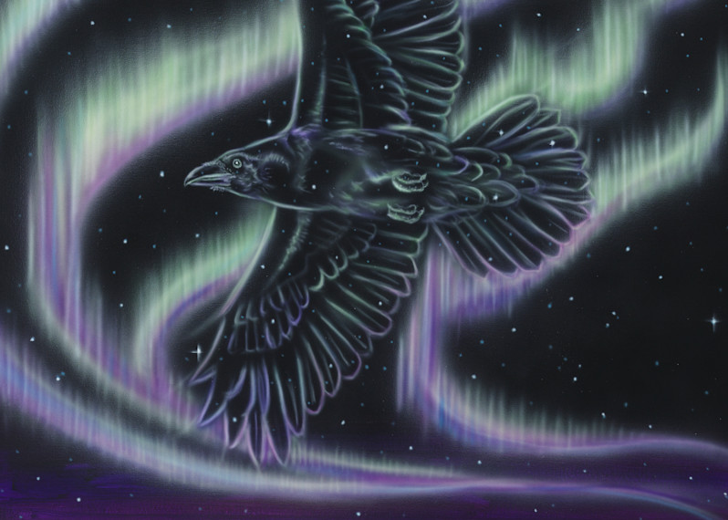 Sky Dance   Raven Art | Keller Rempp Art