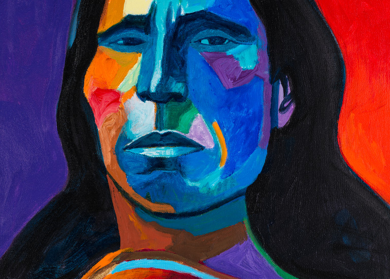 Jack Red Cloud | John Nieto Art Reproduction