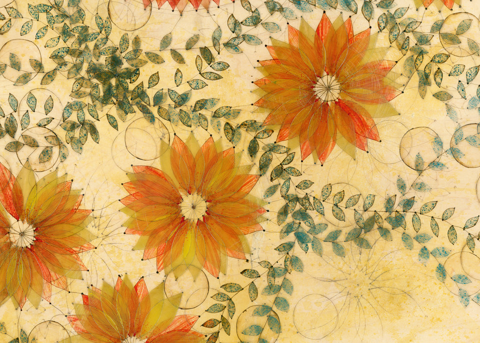 Sunflowers Art | Karen Sikie Paper Mosaic Studio