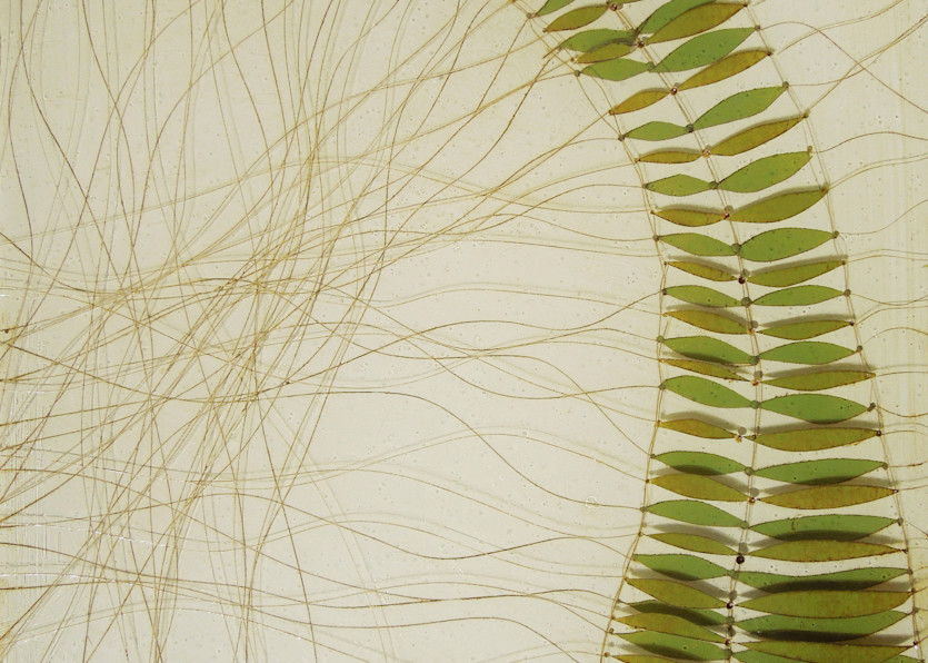Bending Fern Art | Karen Sikie Paper Mosaic Studio