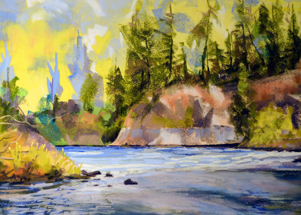 landscape painting
willamette valley
clackamas river