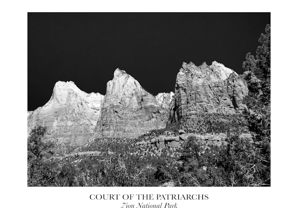 Court Of The Patriarchs, Zion National Park Photography Art | Robert B. Decker - Fine Art | Photography