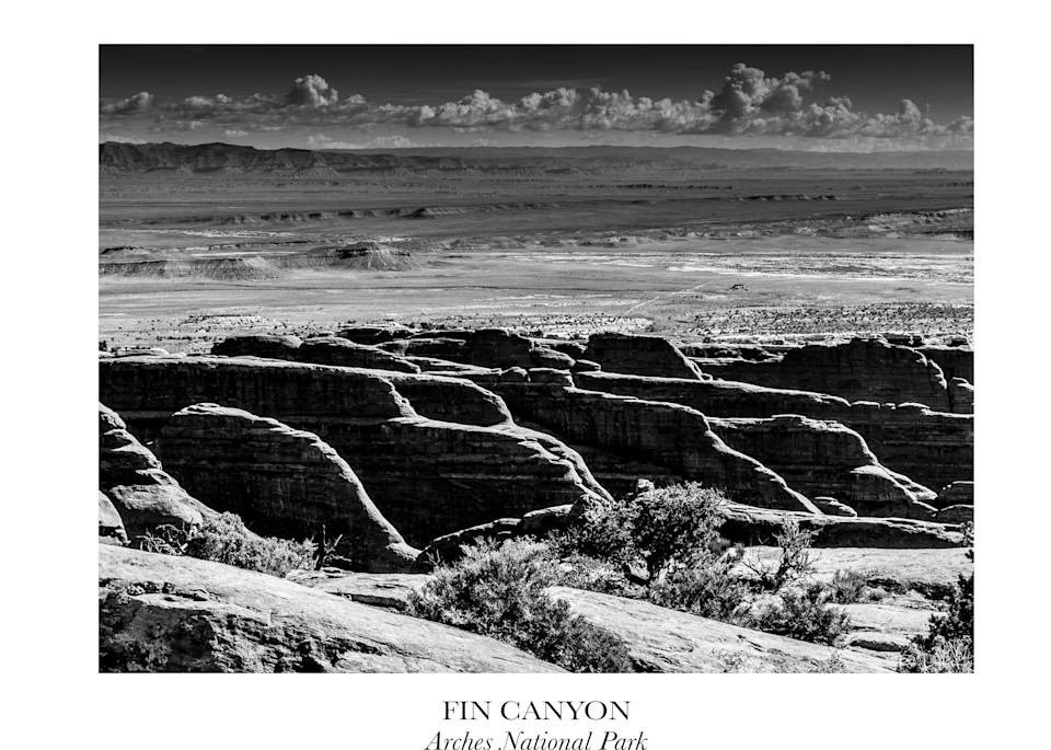 Fin Canyon, Arches National Park Photography Art | Robert B. Decker - Fine Art | Photography