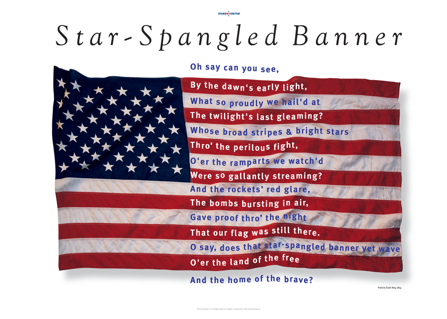 Star-Spangled Banner Poster 
