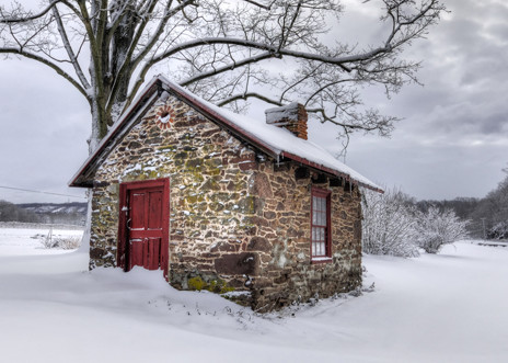 Winter at the Bathhouse - Michael Sandy Photography