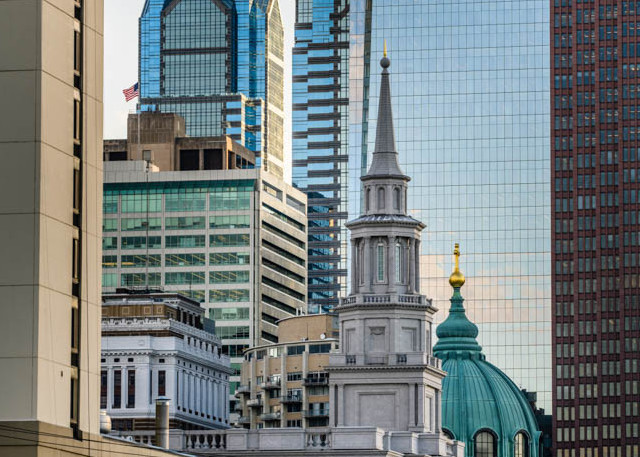 Philadelphia Temple - Skyscrapers