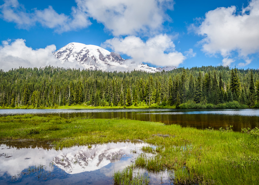 Mt. Rainier & Reflection Lake I Photography Art | Gingerich PhotoArt